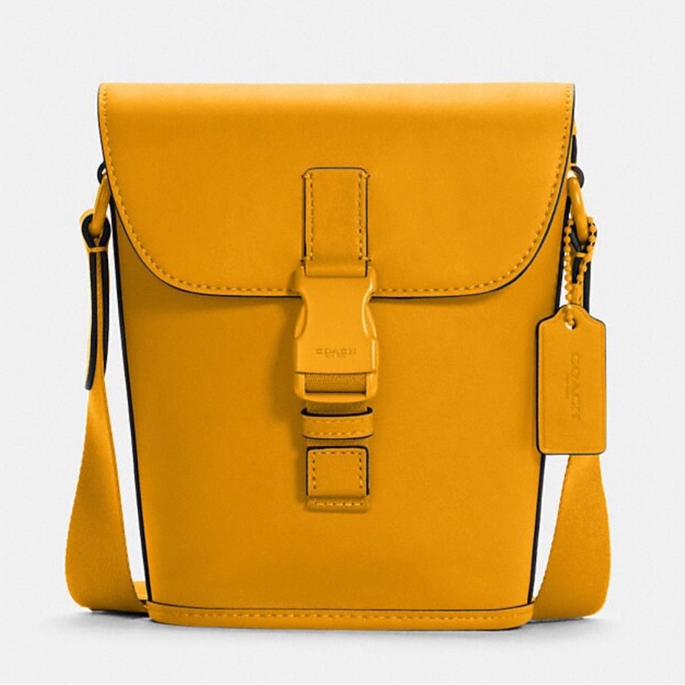Coach Track Small Flap Crossbody